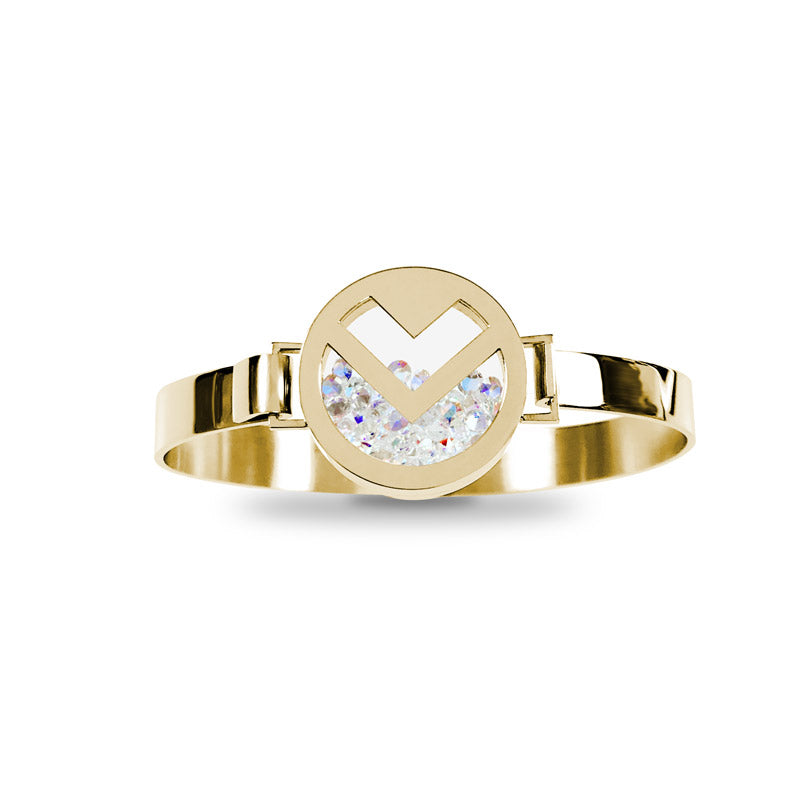 Shaker armband - Juni, Guld