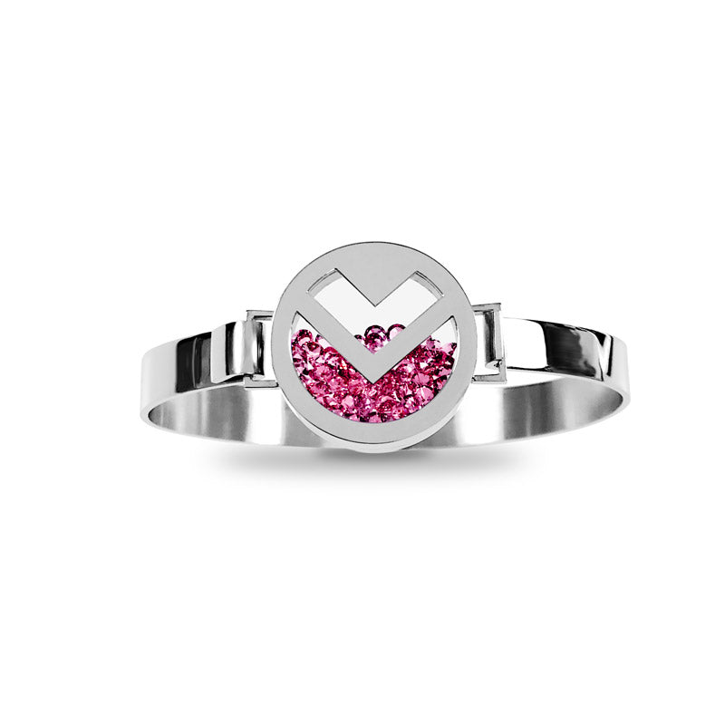 Shaker armband - Juli, Silver